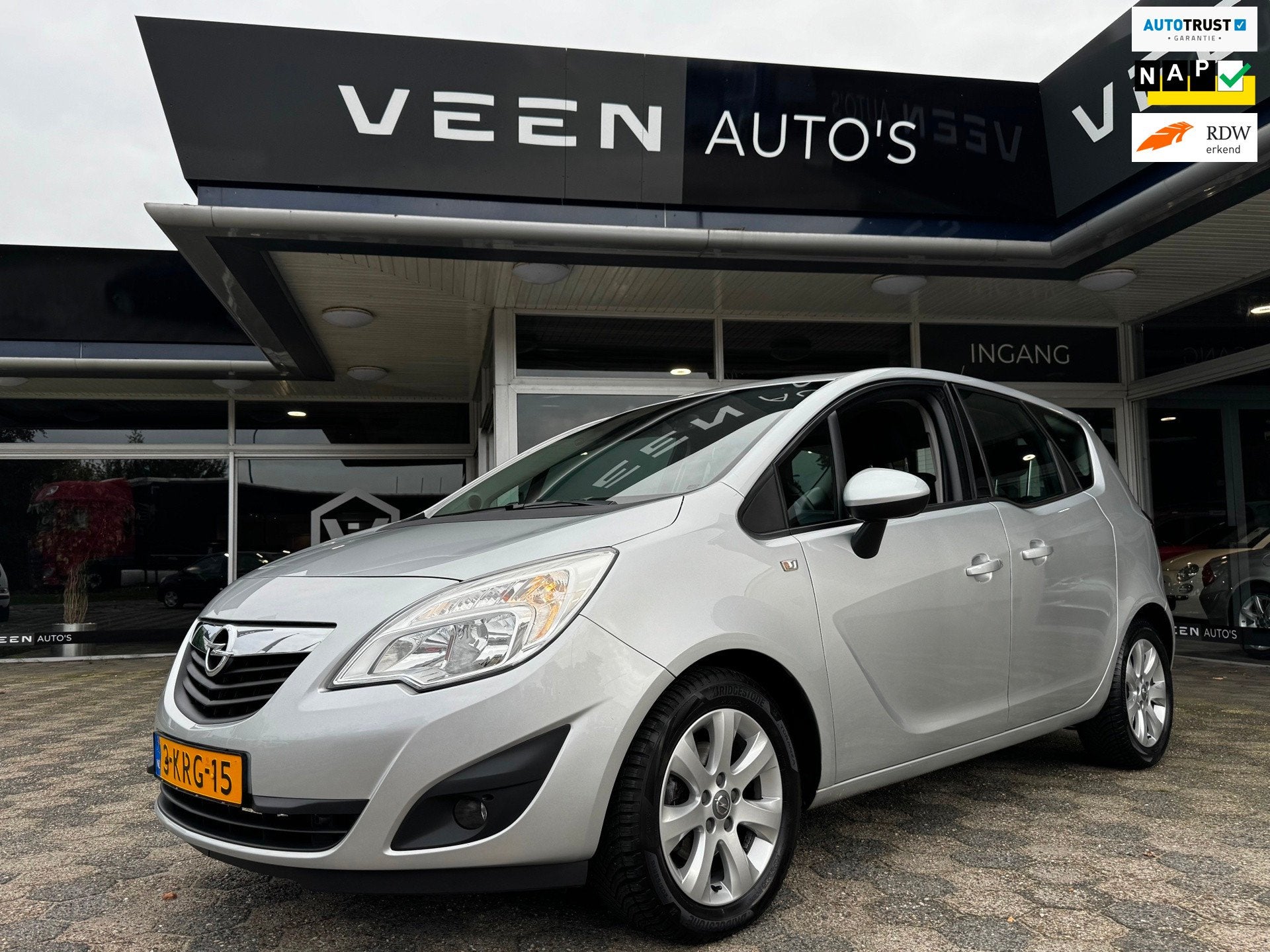 Opel Meriva 1.4 Turbo Berlin Airco Cruise Hoge Instap NAP!, Auto's, Voorwielaandrijving, Euro 5, Gebruikt, 680 kg
