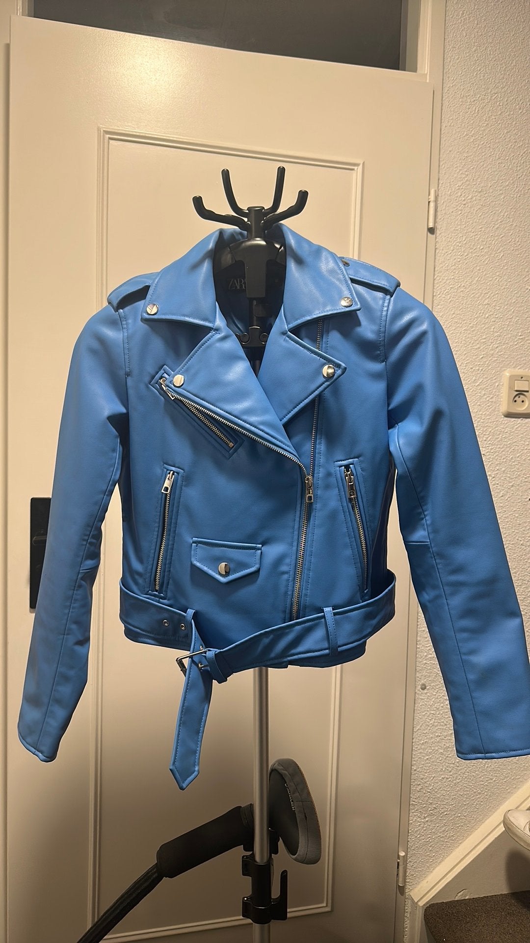Zara biker jas S, Ophalen of Verzenden, Zo goed als nieuw, Zwart