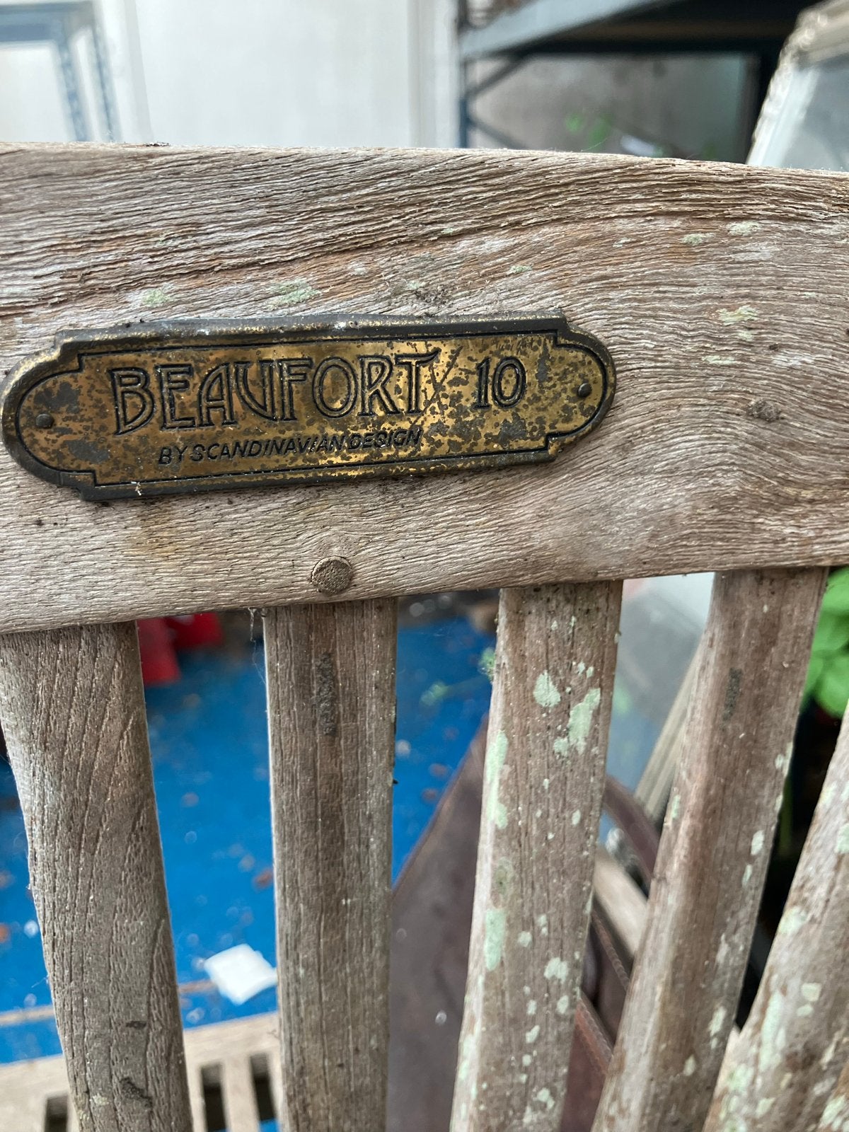 Vintage Beaufort 10 Teakhouten Tuinstoelen (Set van 6), Ophalen