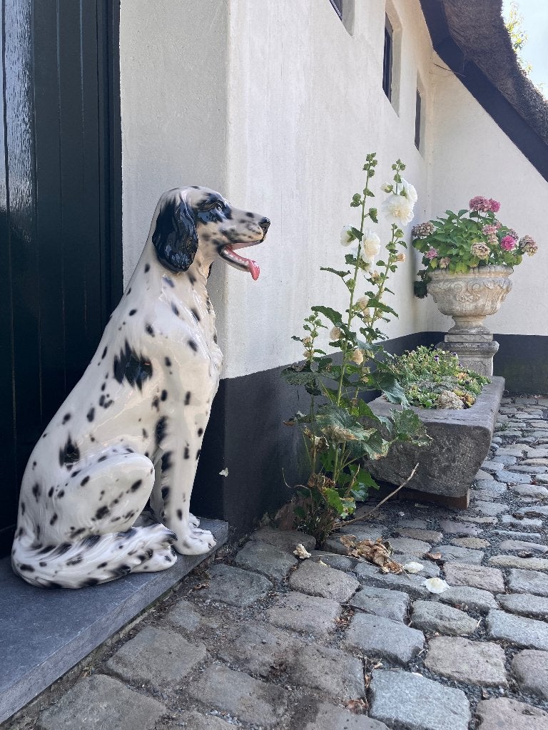 Vintage porseleinen Dalmatiër, Ophalen, Zo goed als nieuw, Dier
