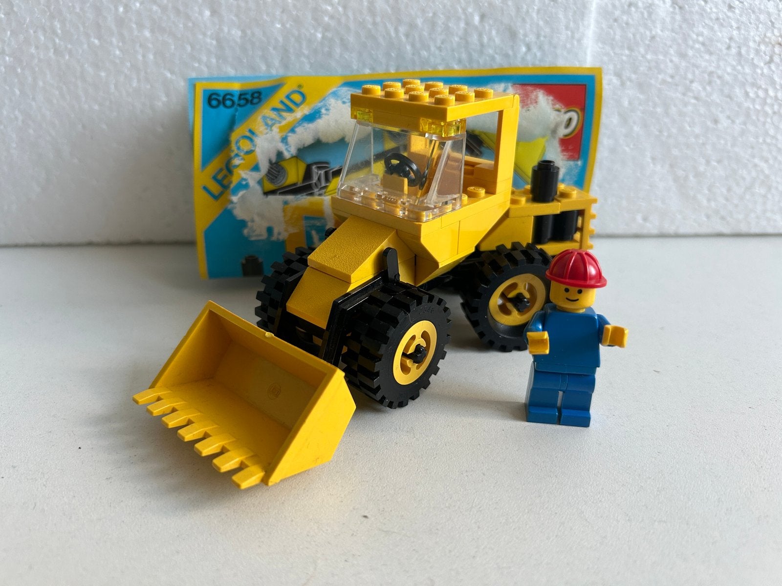 Lego Town 6658 Bulldozer, Compleet, Lego, Info@lego.com, Denemarken
