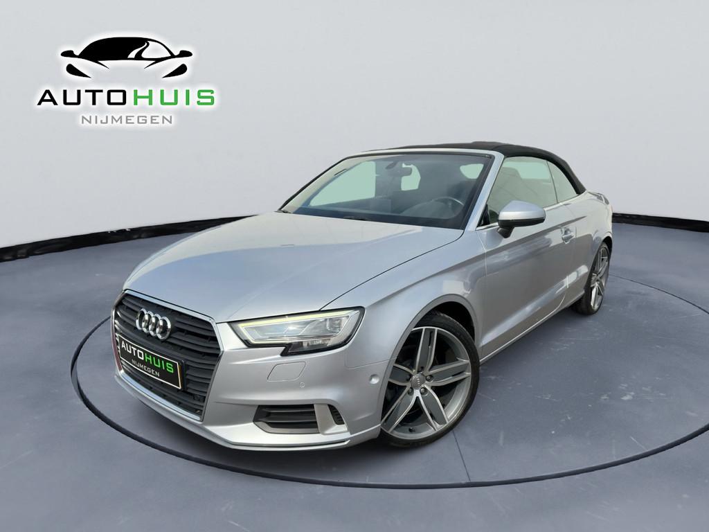 Audi A3 Cabriolet 1.4 TFSI Ambition Pro Line S Cabriolet 19", Auto's, Audi, Gebruikt, Zwart, 4 cilinders, 4 stoelen