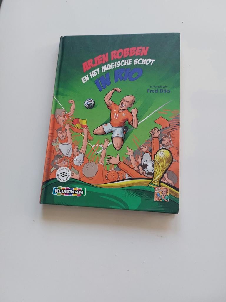 Arjen Robben en het magische schot in Rio, Boeken, Ophalen of Verzenden, Zo goed als nieuw