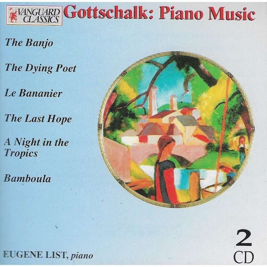 Louis Moreau Gottschalk: Piano Music. 2 CD’s, Ophalen of Verzenden, Romantiek, Zo goed als nieuw, Pianomuziek