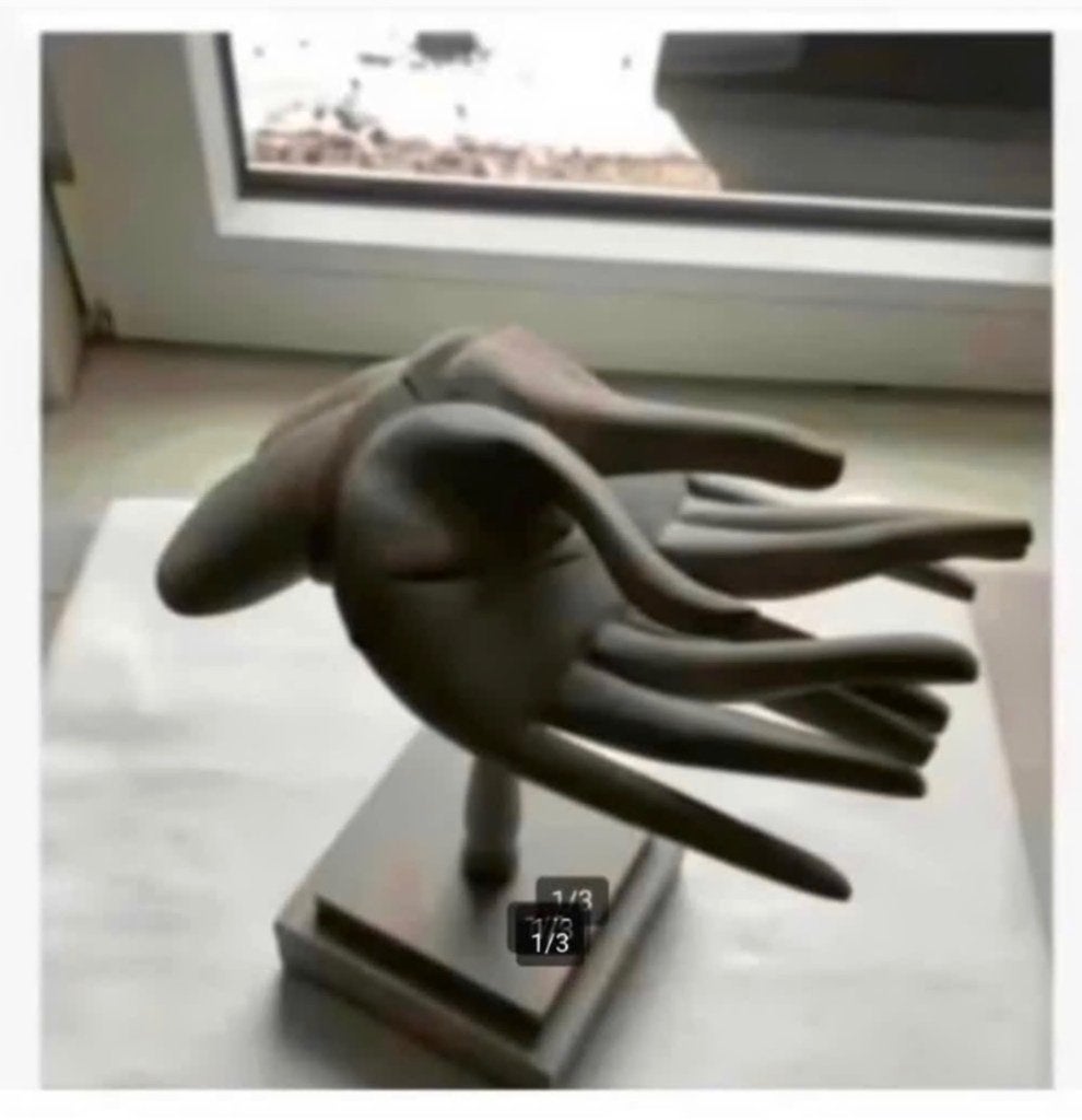 Houten handen doeleinden sieraden hoed edelsteenbol, Nieuw, X, One size fits all, Ophalen of Verzenden