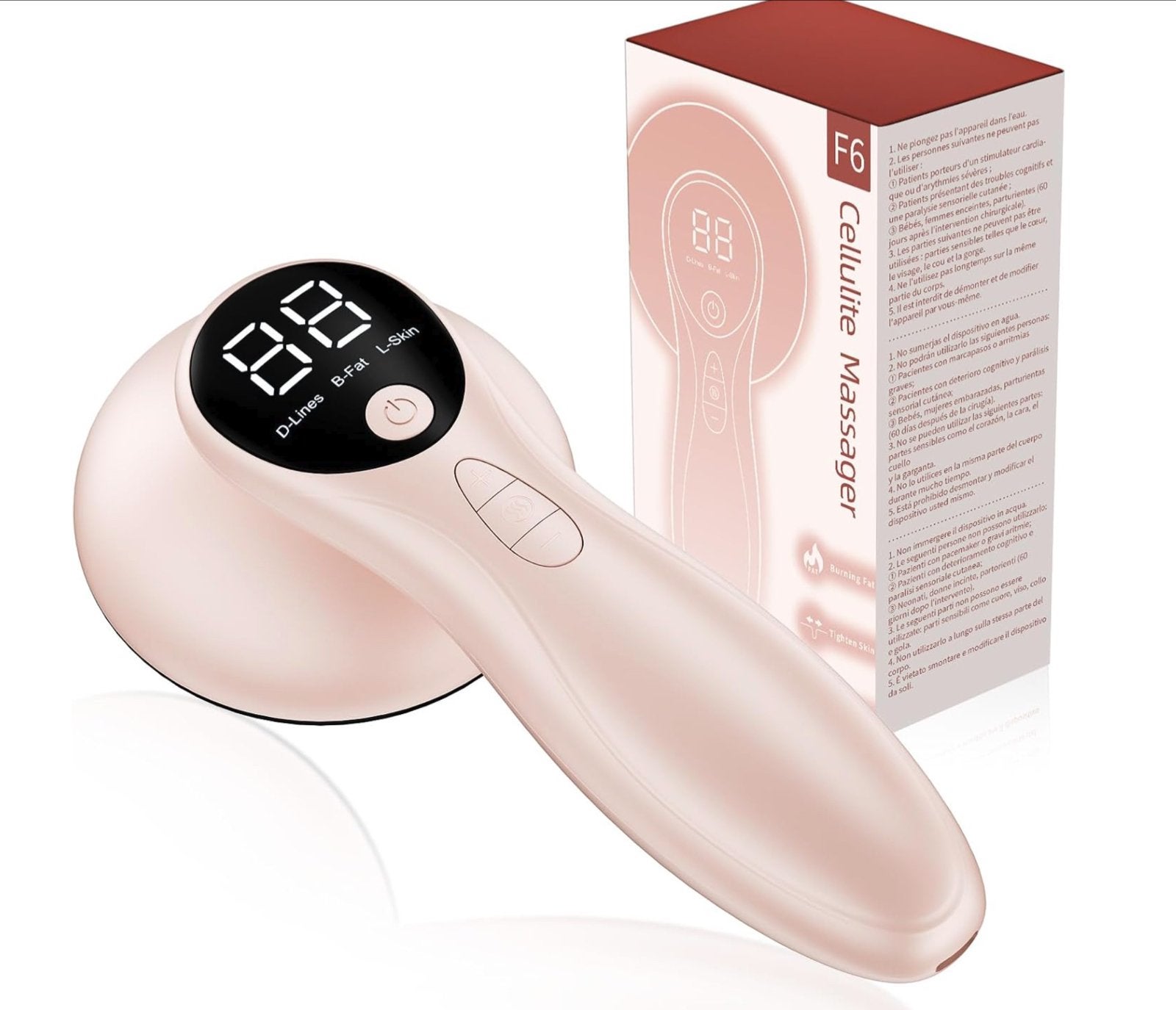 Anti-Cellulitis Massager met 3 Modi en Verwarming, Ophalen, Nieuw, Apparaat
