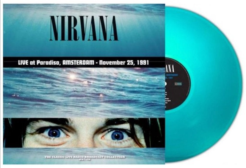 Vinyl LP Nirvana Live At Paradiso 1991 TURQUOISE Vinyl NIEUW, Cd's en Dvd's, LP, Colored vinyl, Ophalen of Verzenden, 12 inch