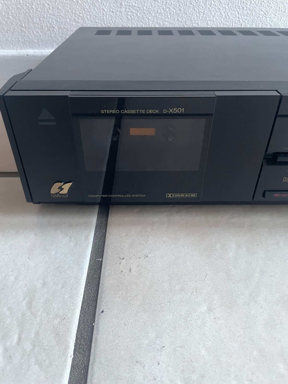 Sansui D-X501 .....Cassettedeck, Ophalen, Enkel, Overige merken, Tape counter