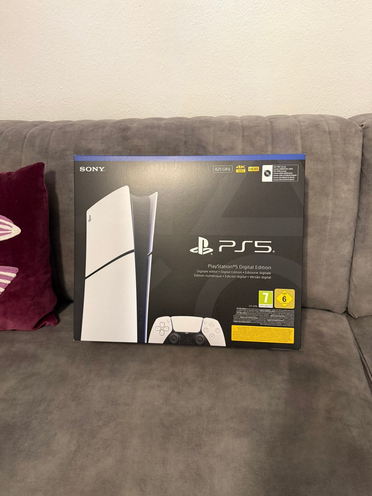 Ps5 Playstation 4K 825GB ongeopend nieuw in doos digital, Spelcomputers en Games, Spelcomputers | Sony PlayStation 5, Ophalen of Verzenden