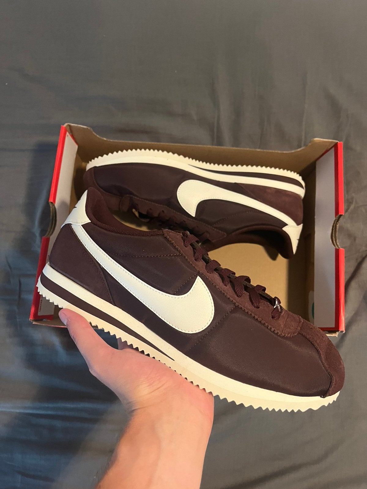 Nike Cortez Burgundy Crush - Maat 44.5, Ophalen of Verzenden, Nieuw, Overige kleuren, Sneakers of Gympen