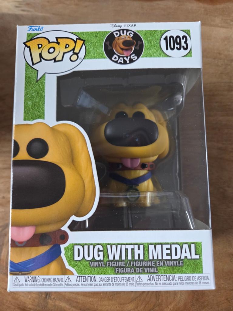 Funko pop  Dug with medal, Ophalen of Verzenden, Nieuw
