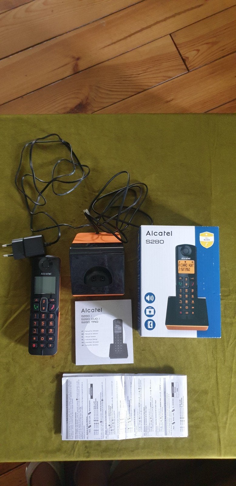 Alcatel S280 SOLO ORANGE, Ophalen of Verzenden, 1 handset