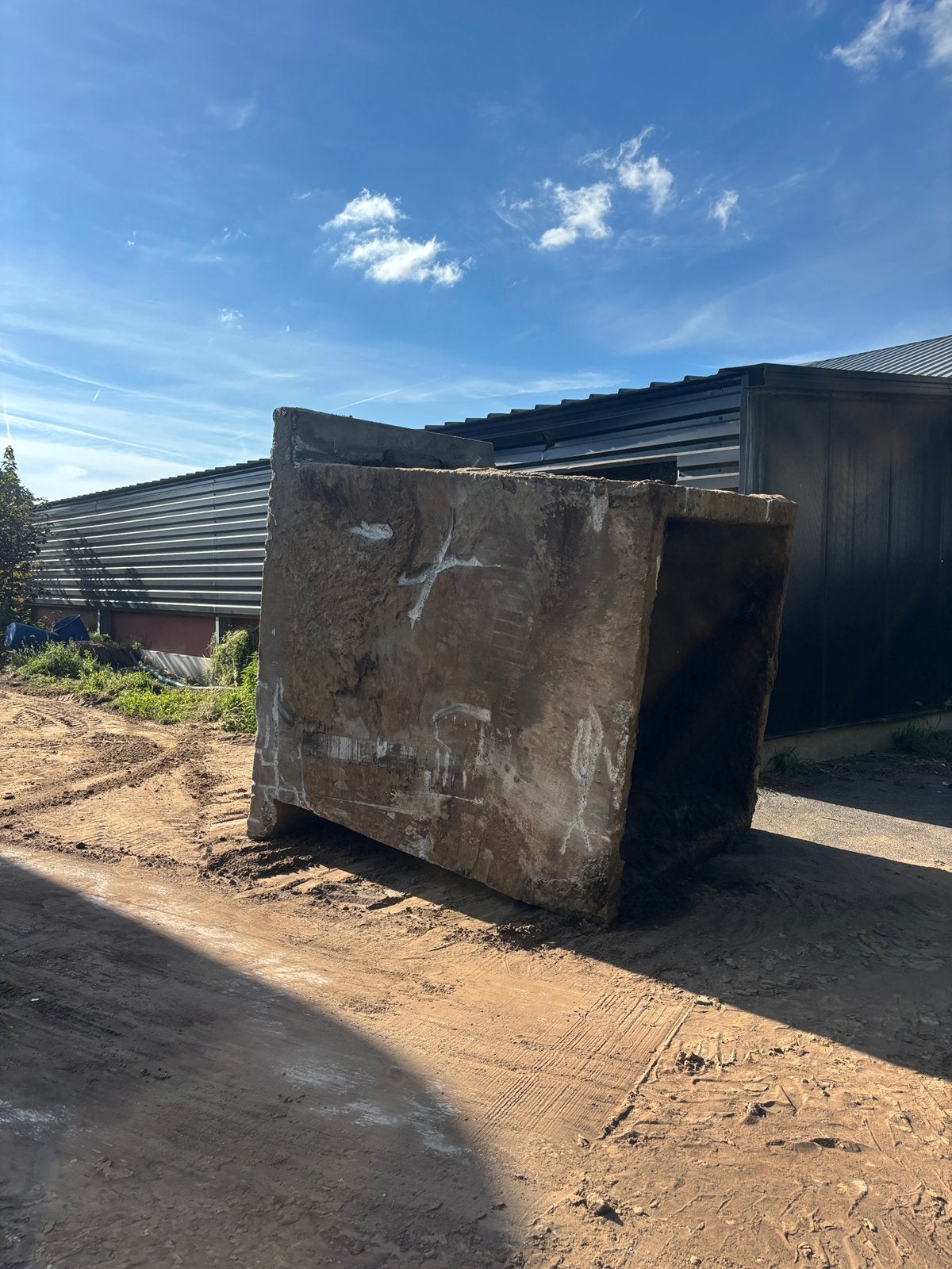 Betonnen waterput - 7.800Liter, Ophalen, Gebruikt