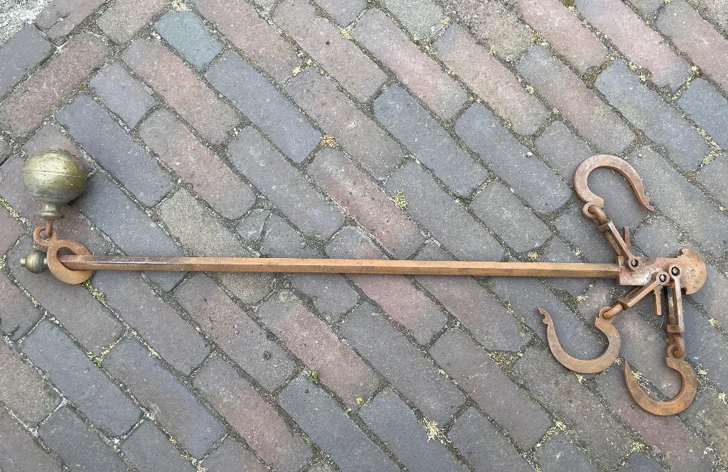 Antiek weeginstrument Unster/Ponterstok, Ophalen