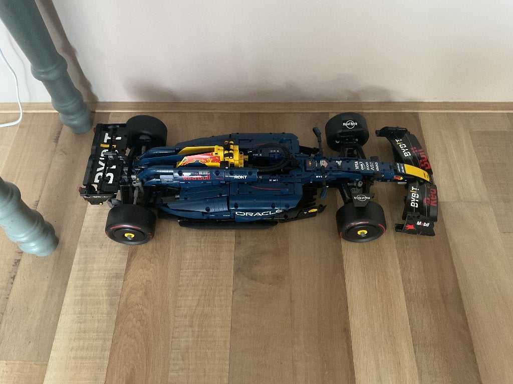Raceauto technisch lego Redbull, Inclusief instructies, Lego, Ophalen of Verzenden, Zo goed als nieuw