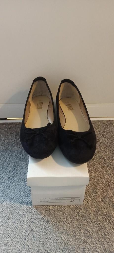 Balerina's zwart, Ophalen, Zwart, Ballerina's, Zo goed als nieuw