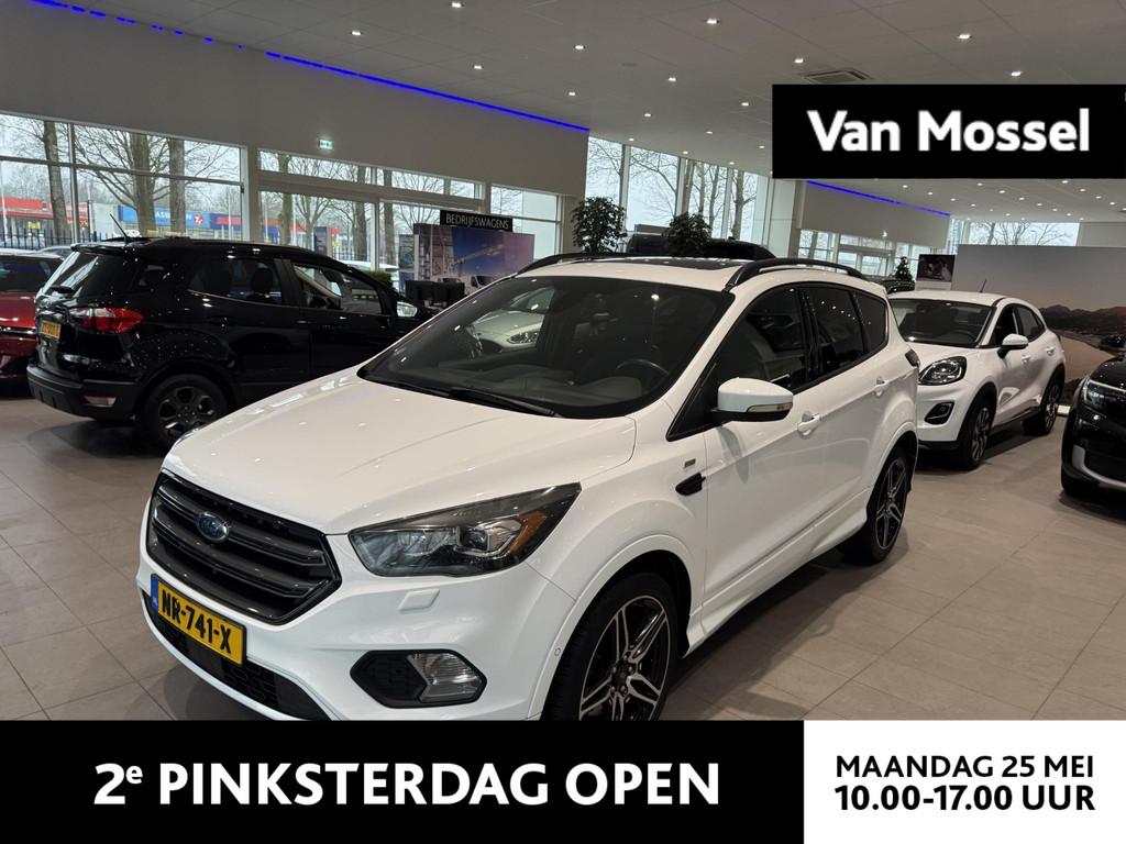 Ford Kuga 1.5 EcoBoost ST Line Trekhaak Camera Pano.dak Stoe, Auto's, Ford, 12 maanden, 4 cilinders, Wit, Origineel Nederlands