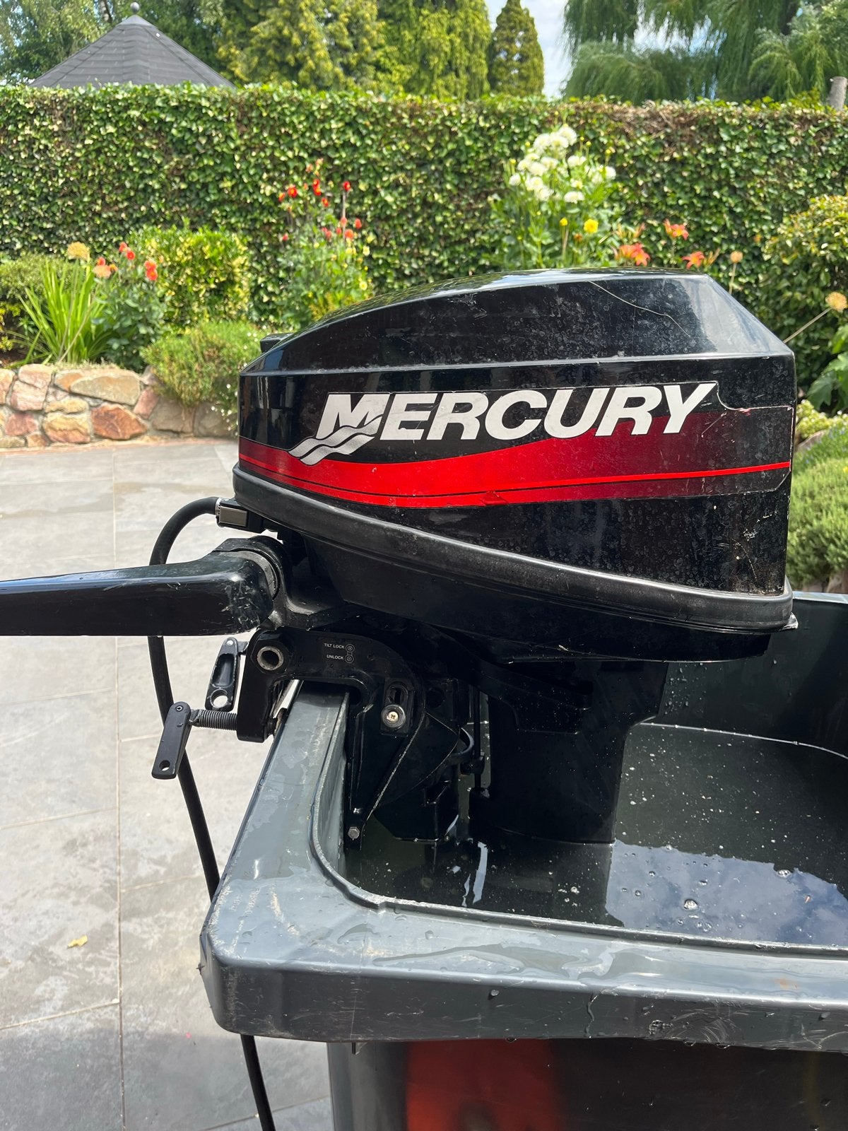 Mercury 6.0 PK kortstaart, Watersport en Boten, Accessoires en Onderhoud, Ophalen, Gebruikt
