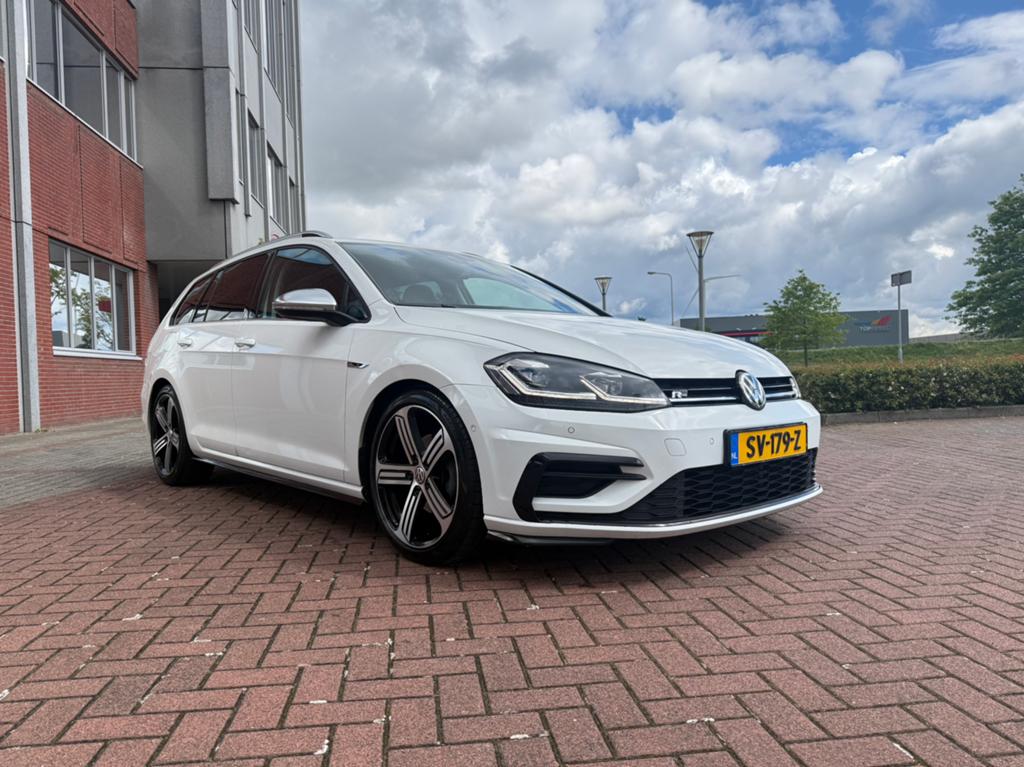 Volkswagen Golf Variant 2.0 TDI 150pk 7-DSG 2017 Wit, Auto's, Stof, 4 cilinders, Wit, Stationwagon