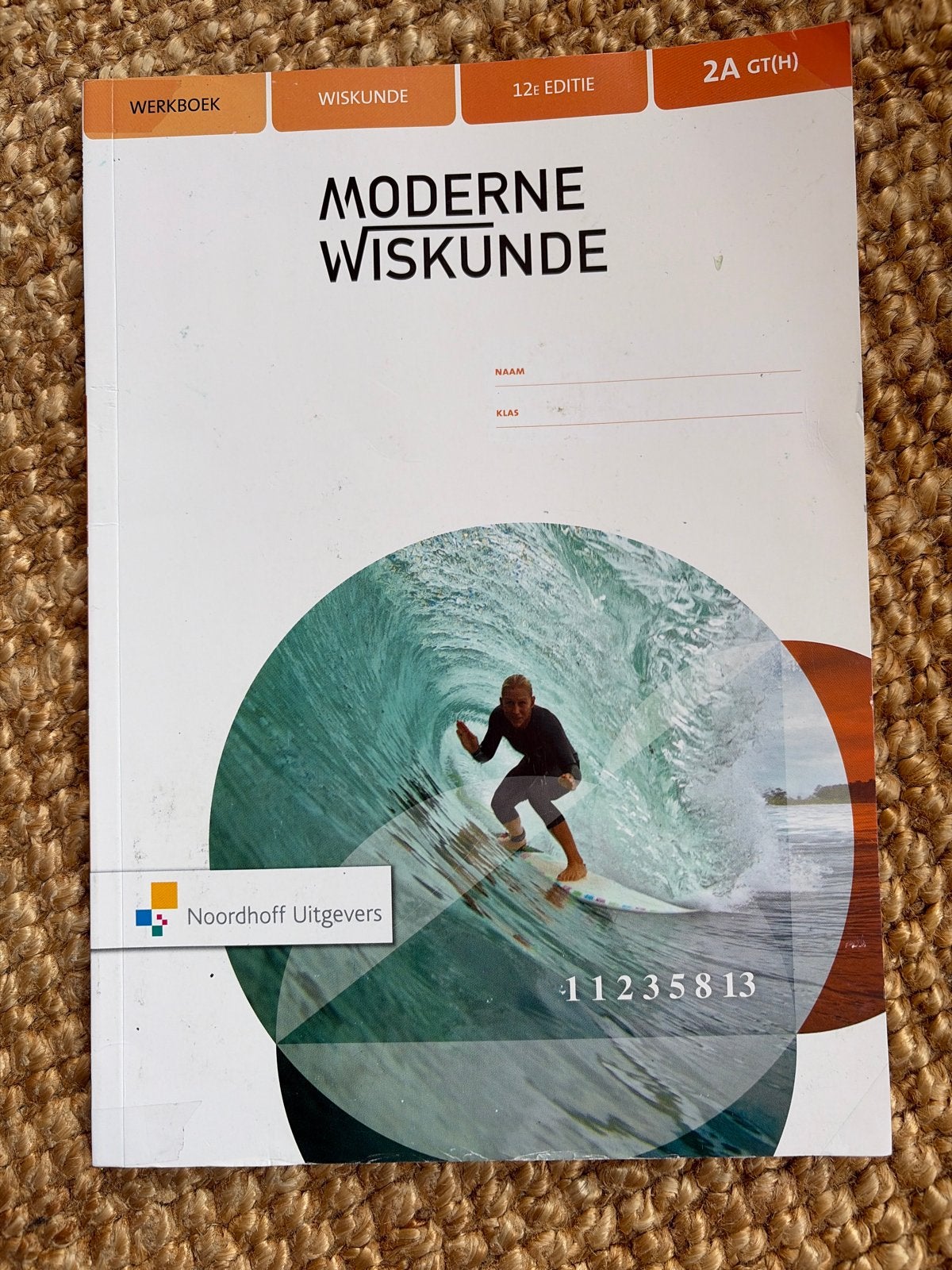 Moderne Wiskunde Werkboek 2A GT(H) 12e Editie, Ophalen of Verzenden, Zo goed als nieuw, VMBO, Wiskunde A