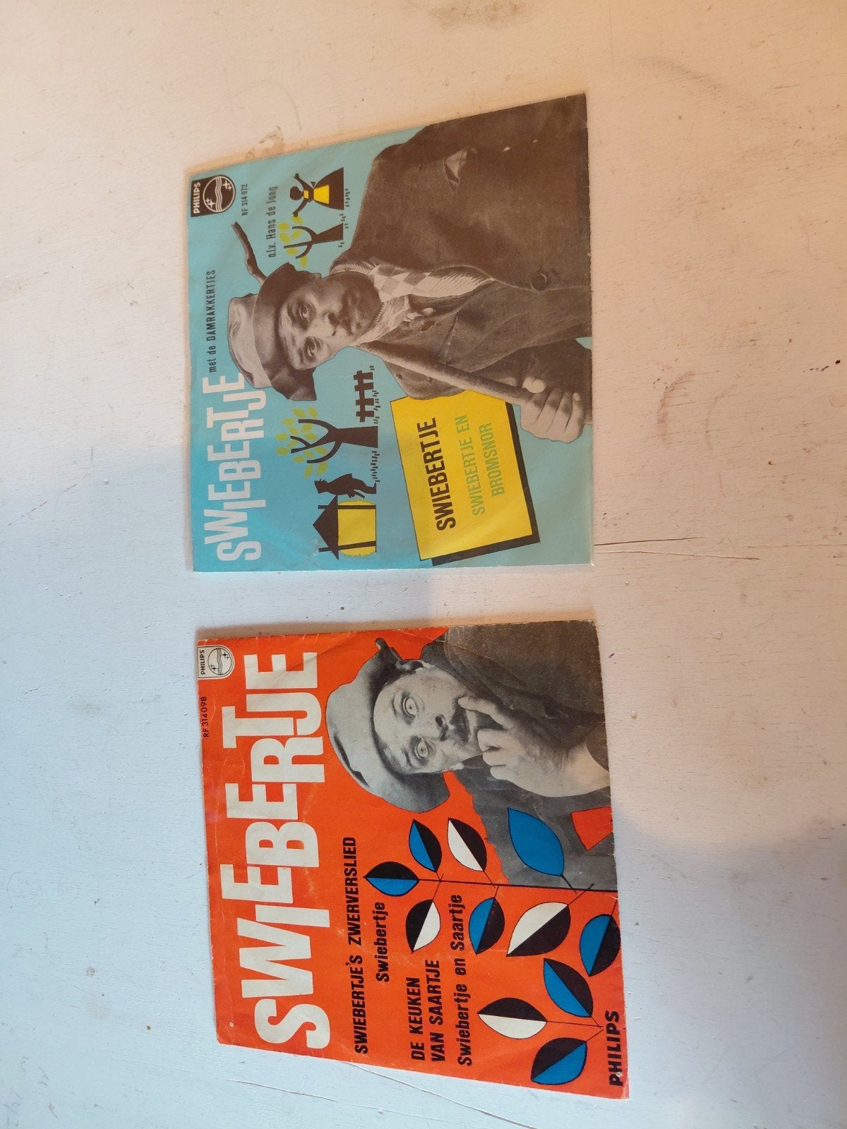 Swiebertje Vinyl EP's - Diverse Avonturen, Gebruikt, Ophalen of Verzenden, EP, Originele persing