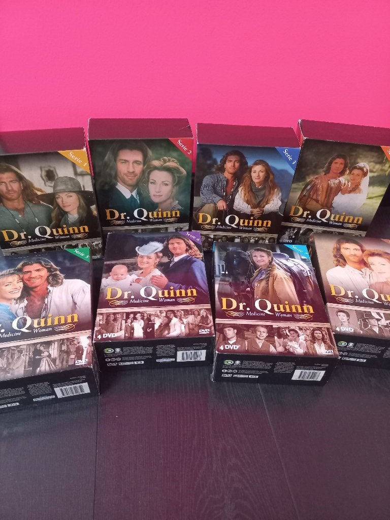 de complete dr Quinn serie op dvd ; seizoen 1 tot en met 8, Cd's en Dvd's, Alle leeftijden, Ophalen of Verzenden, Zo goed als nieuw