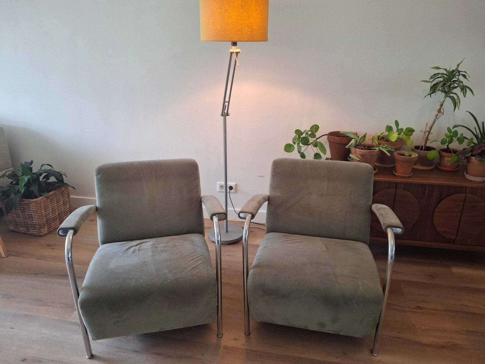 2x leolux scylla stoel, Huis en Inrichting, Stoelen, Ophalen, Zo goed als nieuw, Overige kleuren, Eén