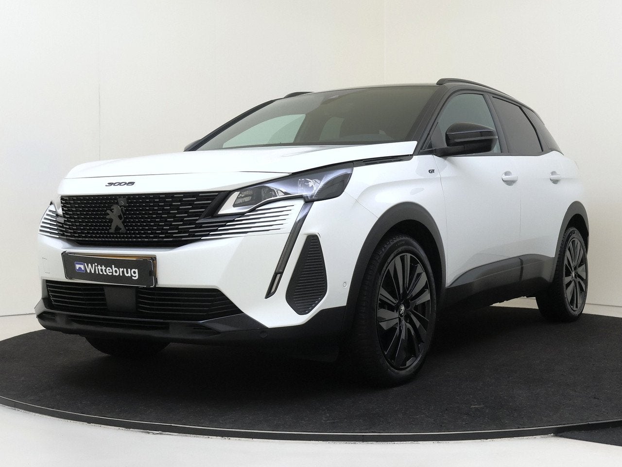 Peugeot 3008 1.2 PureTech GT YP (bj 2023, automaat), 1295 kg, 1199 cc, Wit, Origineel Nederlands