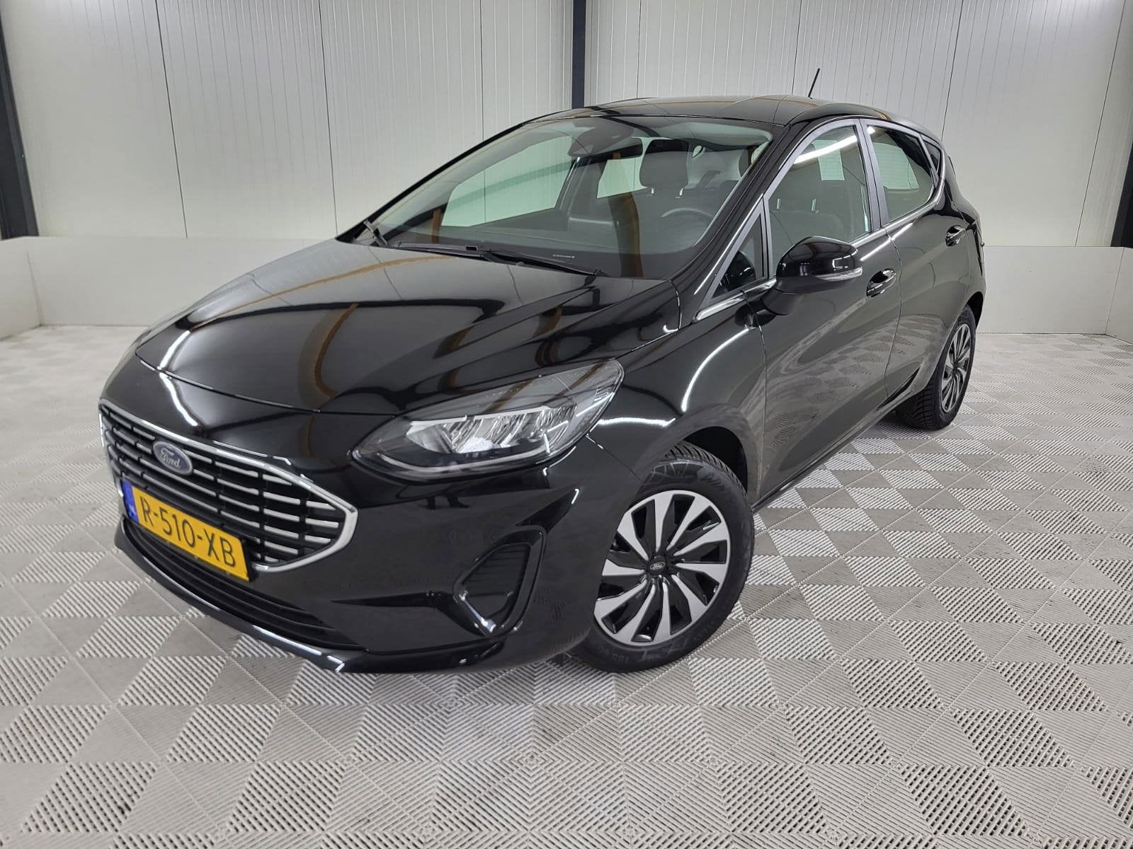 Ford Fiesta 1.0 EcoBoost Hybrid Titanium, Auto's, Voorwielaandrijving, Dealer onderhouden, Gebruikt, 1133 kg