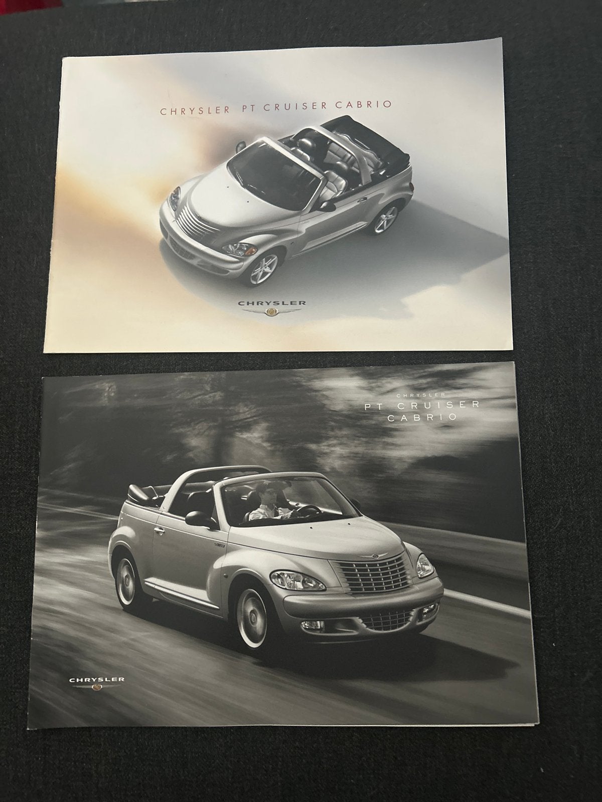 Chrysler PT Cruiser Cabrio brochures (2 stuks), Ophalen of Verzenden, Nieuw, Overige merken