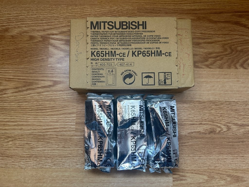 Mitsubishi K65HM-CE Thermisch Papier - Nieuw in Verpakking, Ophalen of Verzenden, Nieuw