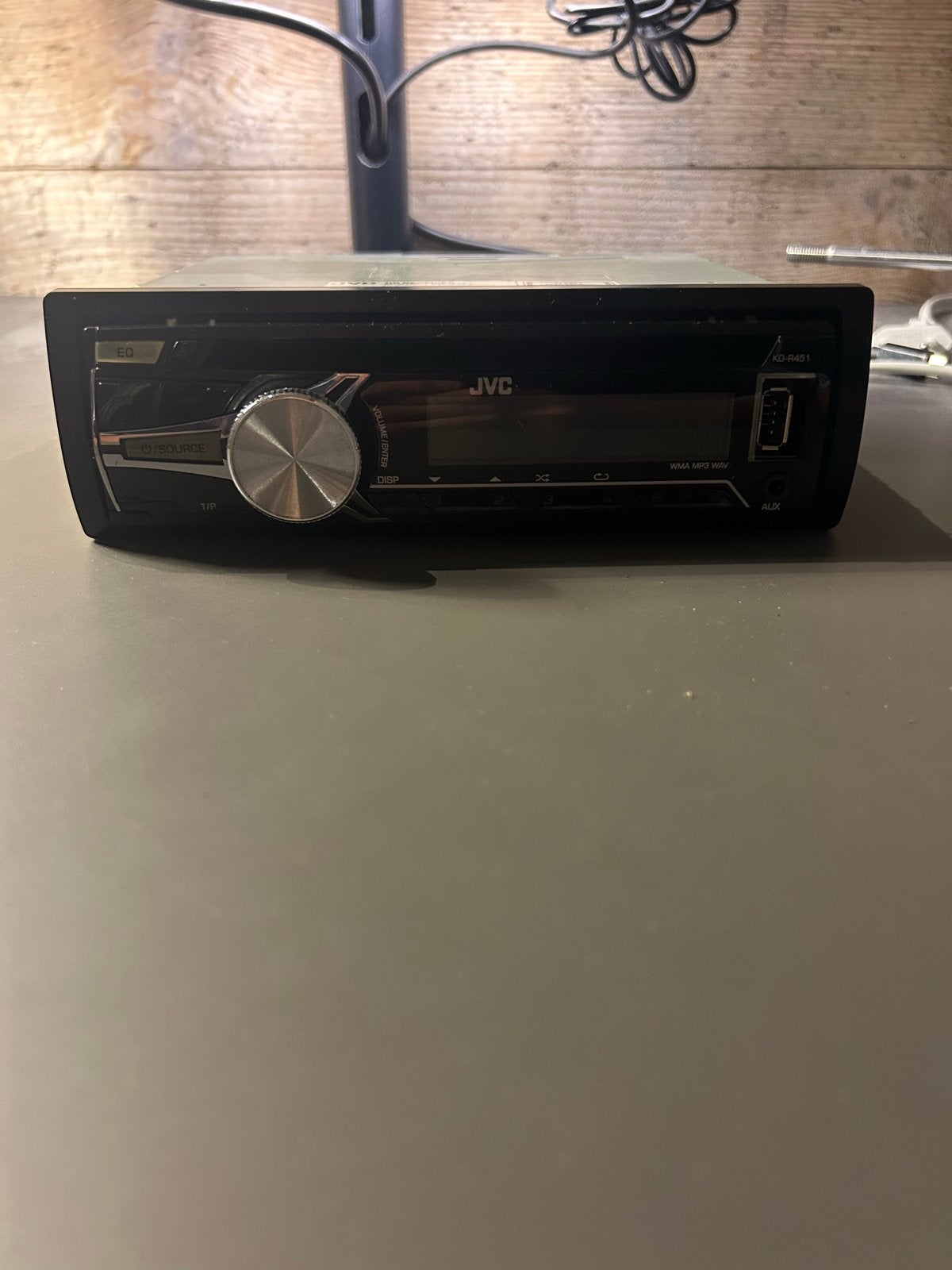 JVC KD-R451 autoradio met USB en AUX, Auto diversen, Autoradio's, Ophalen of Verzenden, Zo goed als nieuw
