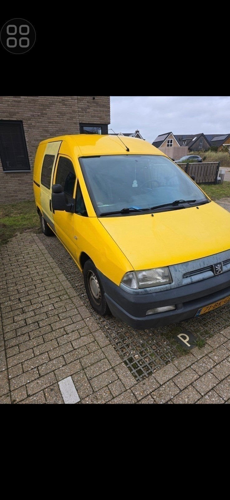 Peugeot Expert 220C 1.9 D 2003, Auto's, Voorwielaandrijving, 662 kg, Zwart, 4 cilinders