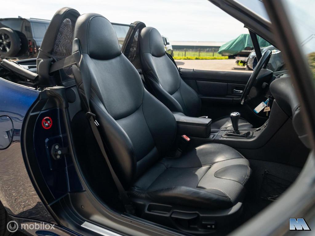 BMW Z3 Roadster 2.8 l Montreal l 55.000 KM! l 2e eig |Handg., Achterwielaandrijving, Gebruikt, Zwart, Cabriolet