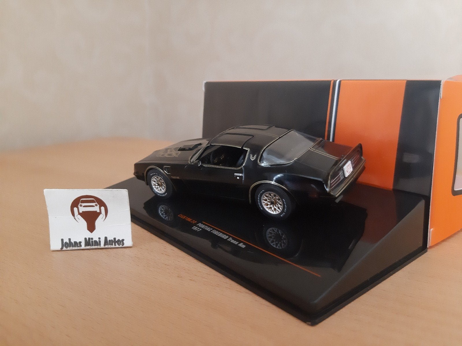 Pontiac Firebird Trans Am 1977 Zwart van IXO 1:43, Overige merken, Auto, IXO, Nieuw
