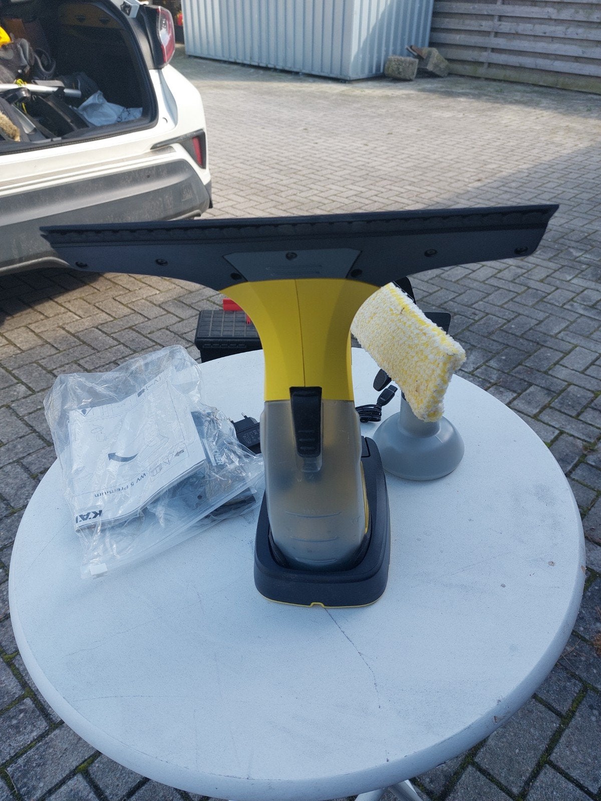 Kärcher WV 5 Premium Raamwisser - Zo goed als nieuw, Ophalen of Verzenden, Zo goed als nieuw