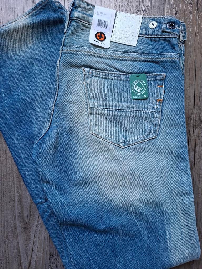 KUYICHI Nina straight fit jeans W33 L34, Blauw, KUYICHI, Nieuw, Ophalen of Verzenden