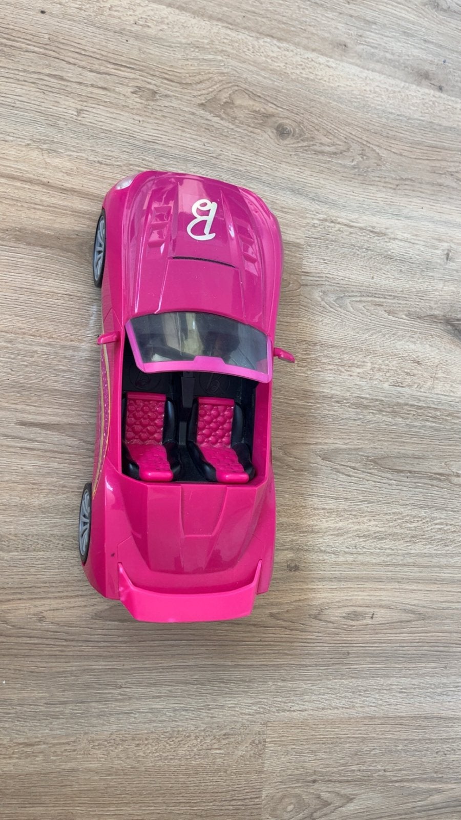 Barbie Roze Sportwagen Cabrio - Perfect voor Avonturen!, Ophalen of Verzenden, Gebruikt