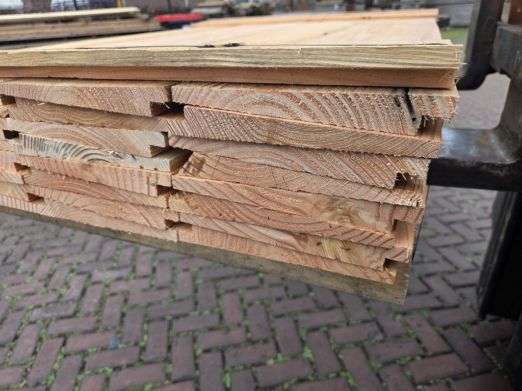 10.8 m2 Douglas Zweeds rabat - nr: TP148, Ophalen, Nieuw, Minder dan 180 cm, Planken