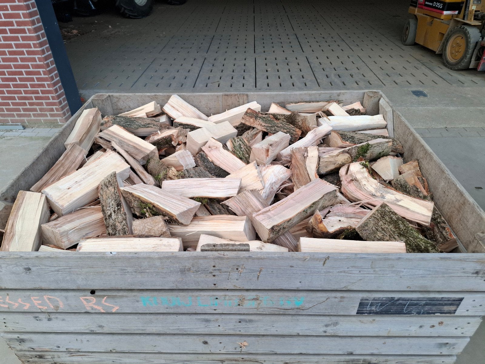 DROOG Brandhout/Kachelhout/Haardhout/Stookhout, 6 m³ of meer, Ophalen of Verzenden, Overige houtsoorten, Blokken