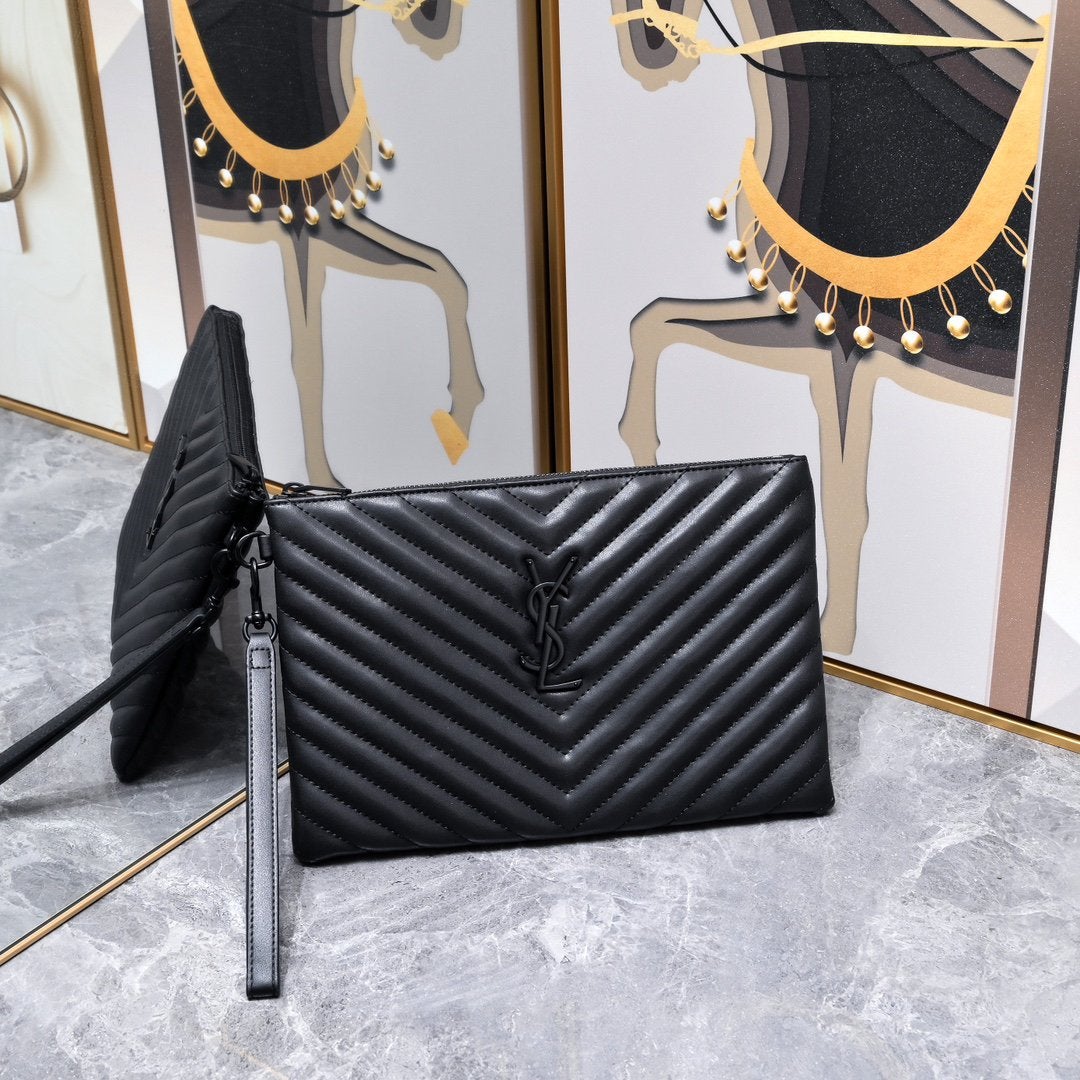 YSL bag tas handtas crossbody, Ophalen of Verzenden, Zo goed als nieuw, Zwart, Handtas
