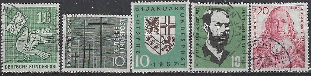 Duitsland 124, Ophalen of Verzenden, BRD, Gestempeld