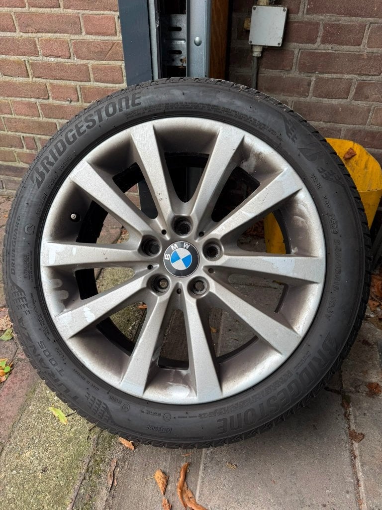Felgen met banden BMW F10/F11 18inch, Auto-onderdelen, Banden en Velgen, Ophalen, 18 inch, Band(en), Personenwagen
