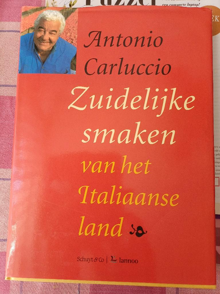 Antonio carluccio zuidelijke smaken van het italiaanse land, Boeken, Kookboeken, Ophalen, Gelezen, Antonio Carluccio, Italië