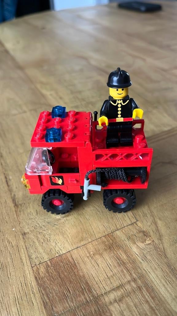 Lego Brandweer auto 6650, Kinderen en Baby's, Speelgoed | Duplo en Lego, Lego, Ophalen of Verzenden, Zo goed als nieuw, Complete set