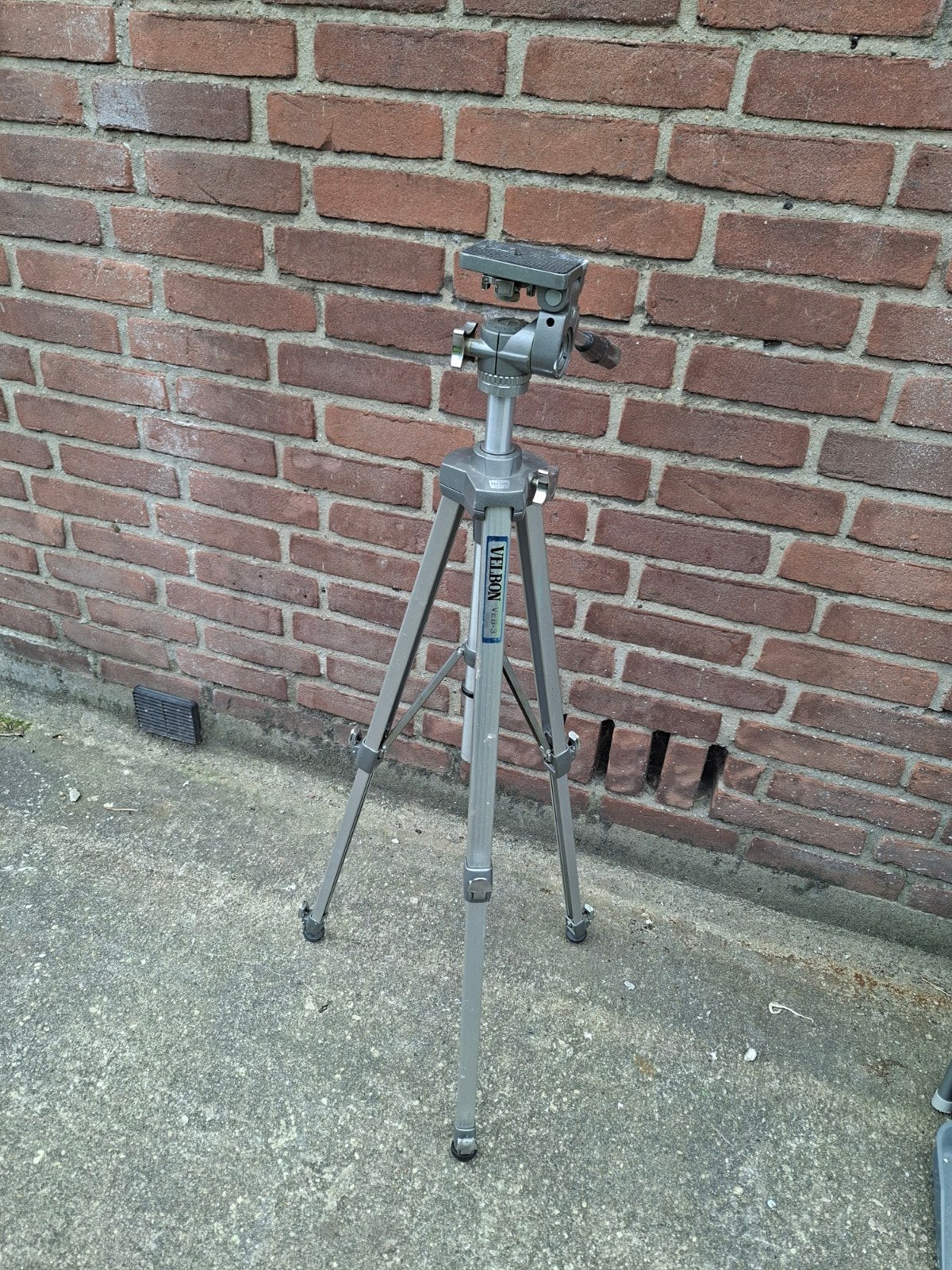 Velbon VEB-3 Statief - Gebruikt maar functioneel, Ophalen, Gebruikt, Velbon, Driepoot