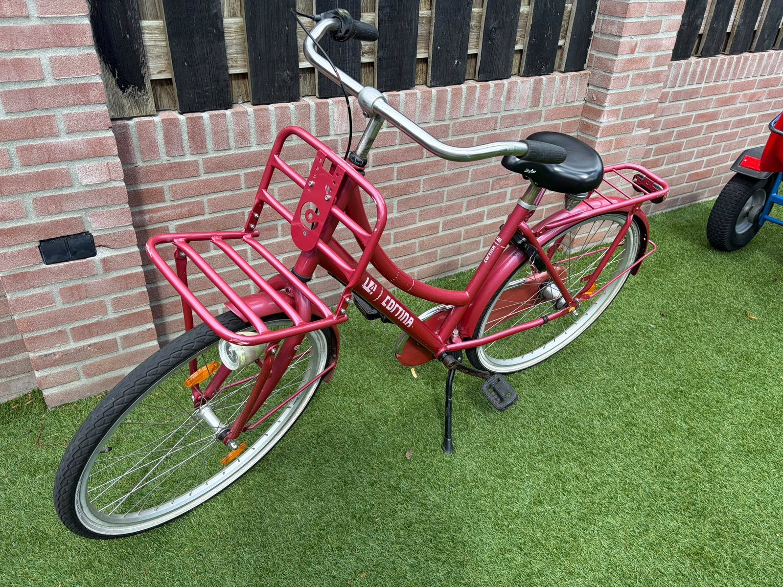 Meisjesfiets 26 inch, Minder dan 47 cm, Ophalen, Gebruikt, Terugtraprem