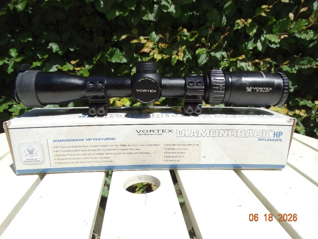 richtkijker Vortex Diamondback hp 2-8-32, Ophalen of Verzenden, Zo goed als nieuw