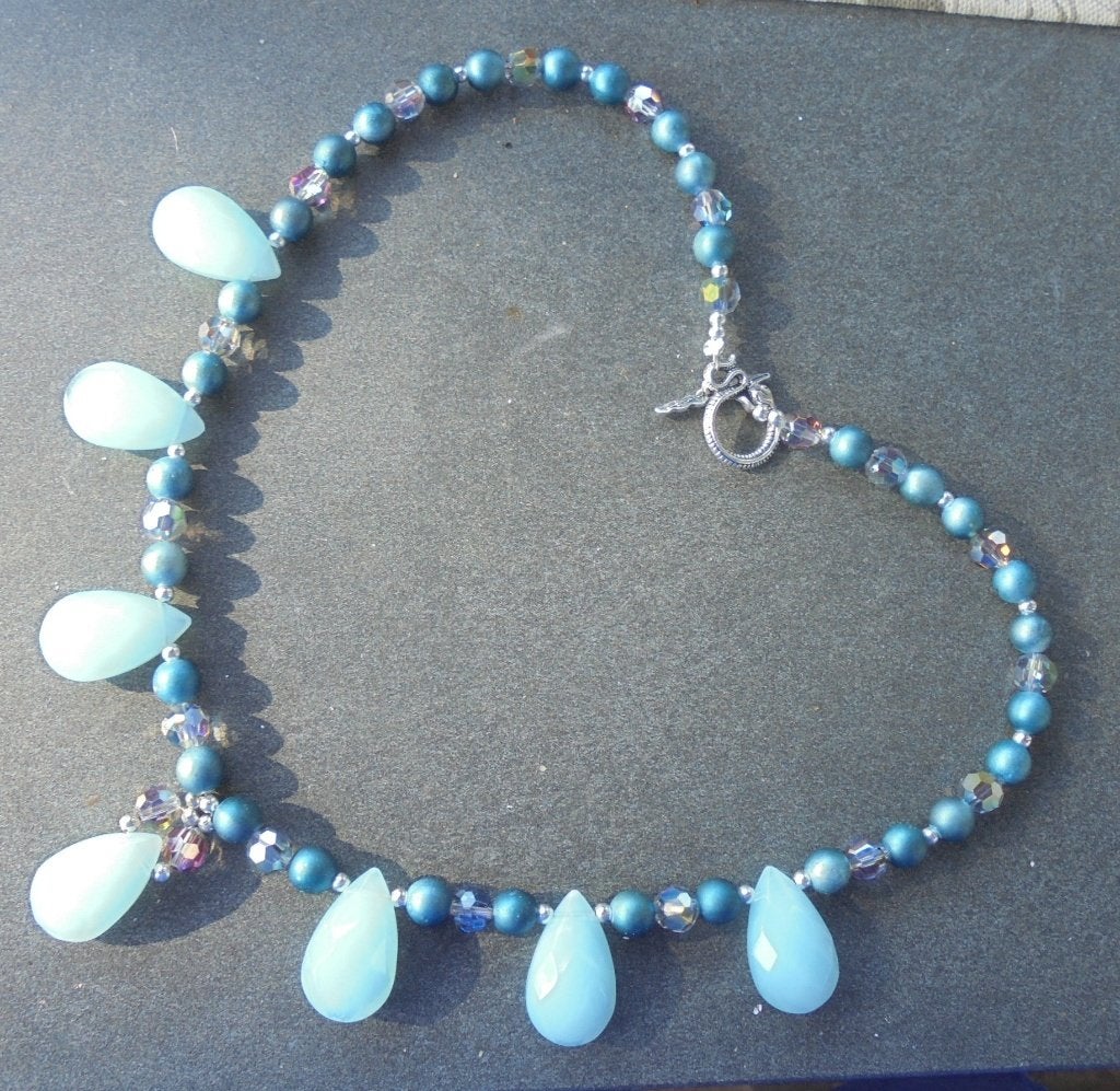 handwerk prachtige ketting, Sieraden, Tassen en Uiterlijk, Kettingen, Met edelsteen, Nieuw, Steen of Mineraal, Verzenden