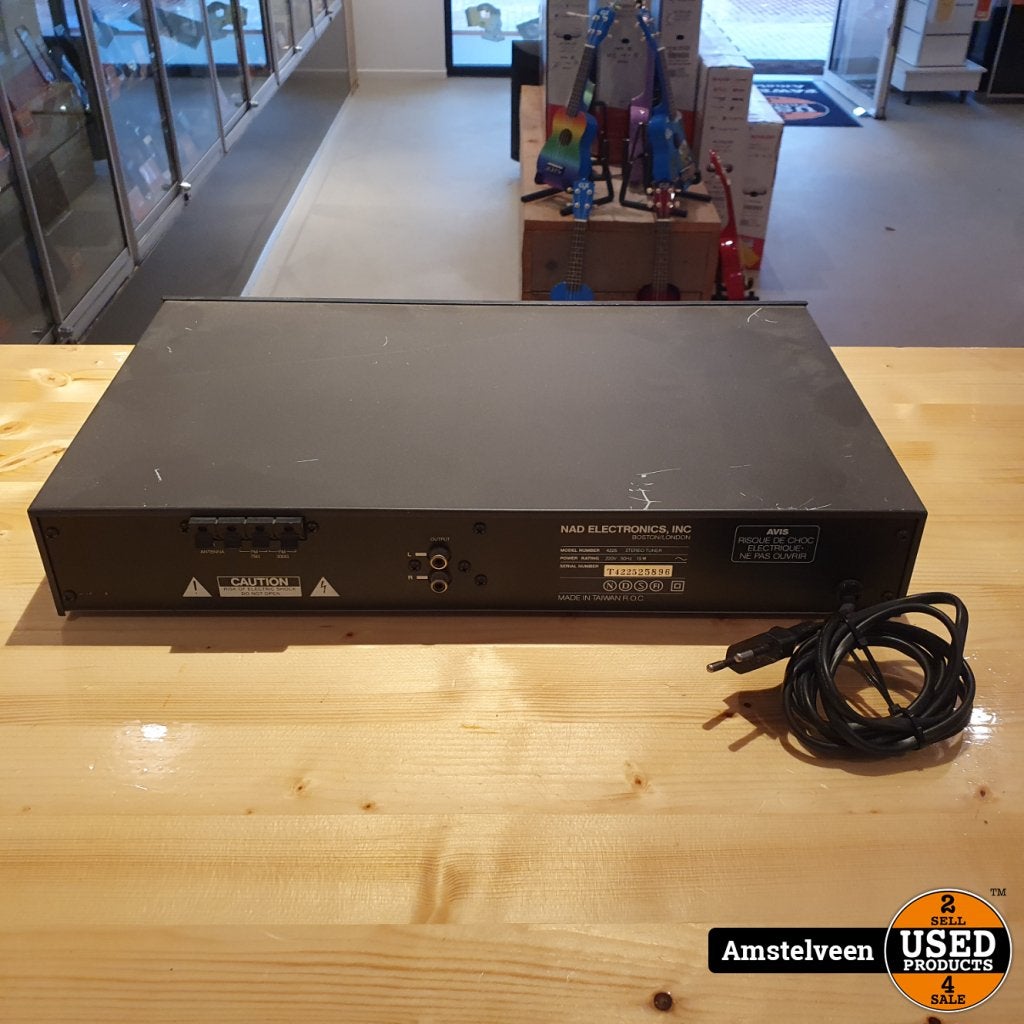 Nad Stereo Tuner 4225 Vintage | incl. Garantie, NAD, Gebruikt, Info@nadelectronics.com, NAD Electronics
633 Granite Court
Pickering, Ontario L1W 3K1
Canada
